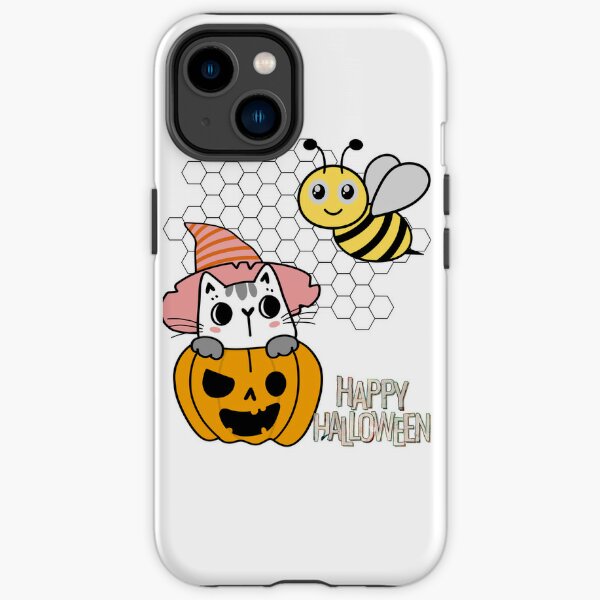 halloween pumpkin bee and puppycat  iPhone Tough Case RB1807 product Offical bee and puppycat Merch