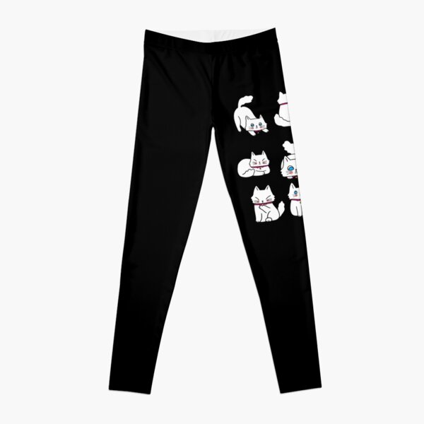 bee and puppycat sticky    . . Leggings RB1807 product Offical bee and puppycat Merch