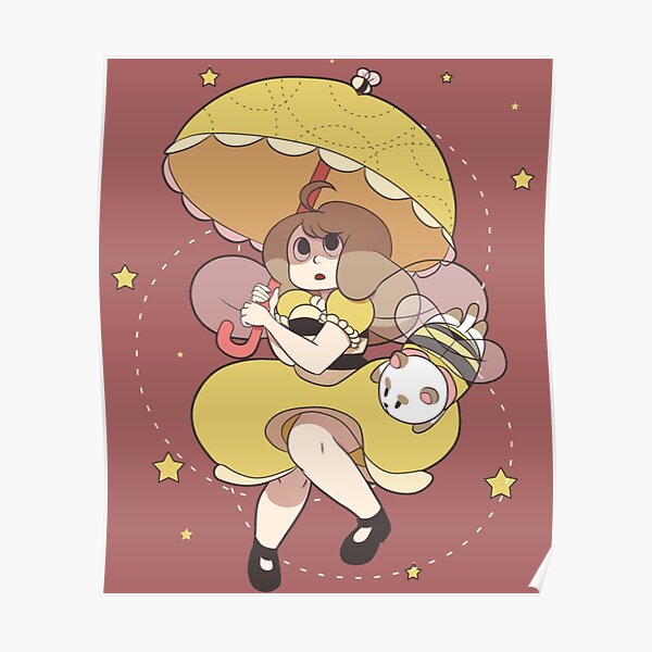 Bee and PuppyCat                  Poster RB1807 product Offical bee and puppycat Merch