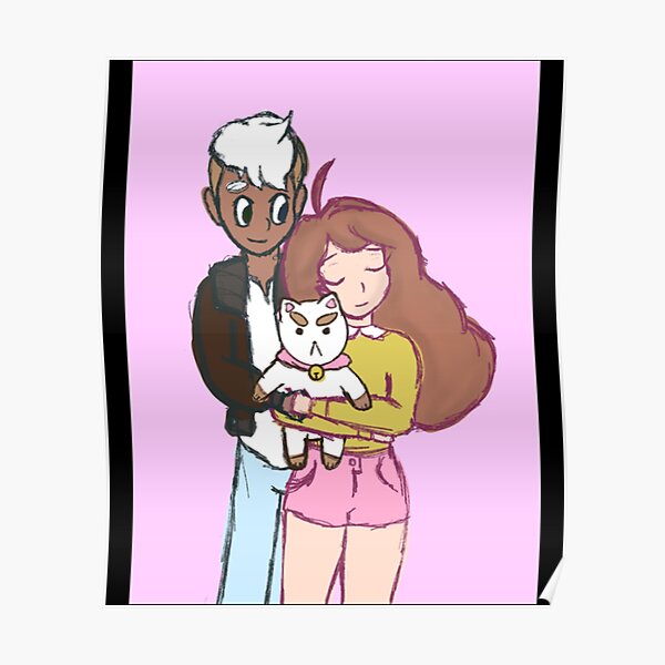 Bee, Deckard, and Puppycat   Poster RB1807 product Offical bee and puppycat Merch