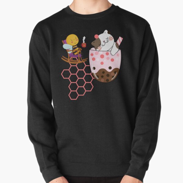 Bee And Puppycat Sticky     Pullover Sweatshirt RB1807 product Offical bee and puppycat Merch
