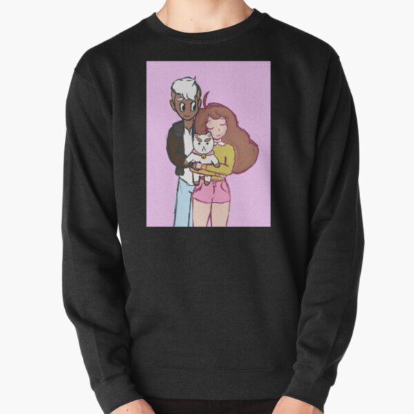Bee, Deckard, and Puppycat   Pullover Sweatshirt RB1807 product Offical bee and puppycat Merch
