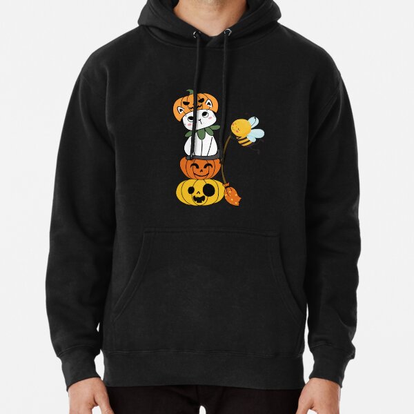 bee and puppycat sticky Pullover Hoodie RB1807 product Offical bee and puppycat Merch