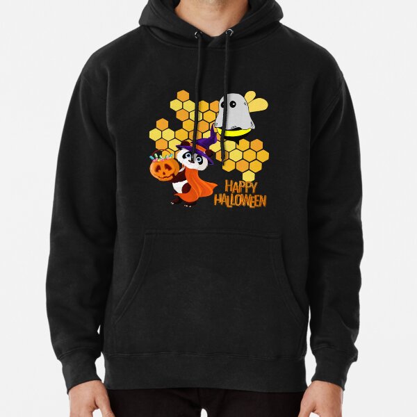 halloween pumpkin bee and puppycat  Pullover Hoodie RB1807 product Offical bee and puppycat Merch