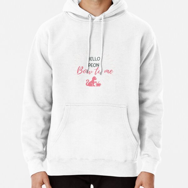 Hello Peon. Bow to me,  Bee and Puppycat Pullover Hoodie RB1807 product Offical bee and puppycat Merch