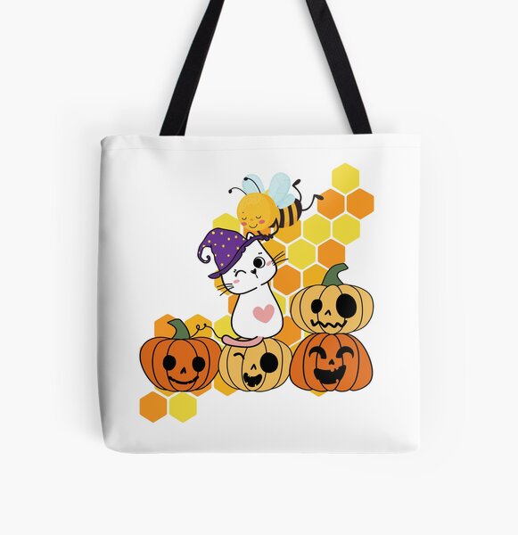 bee and puppycat sticky All Over Print Tote Bag RB1807 product Offical bee and puppycat Merch