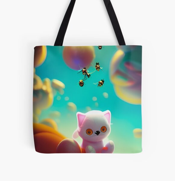 Bee and puppycat All Over Print Tote Bag RB1807 product Offical bee and puppycat Merch