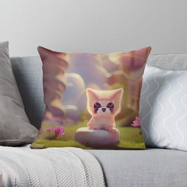 Bee and puppycat Throw Pillow RB1807 product Offical bee and puppycat Merch