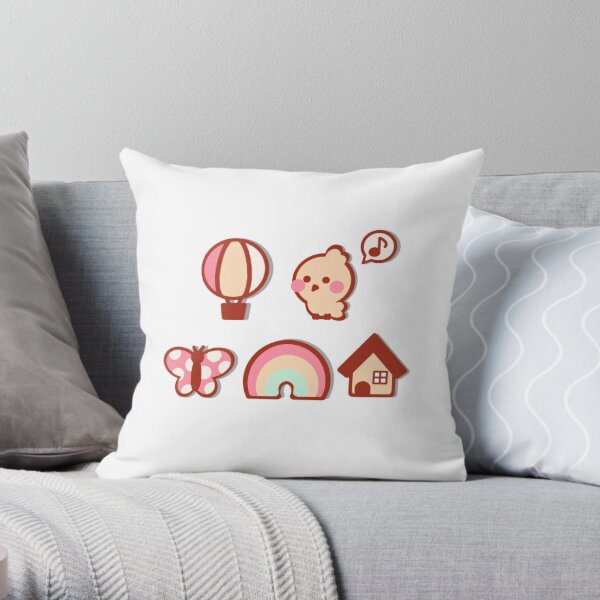 bee and puppycat Throw Pillow RB1807 product Offical bee and puppycat Merch