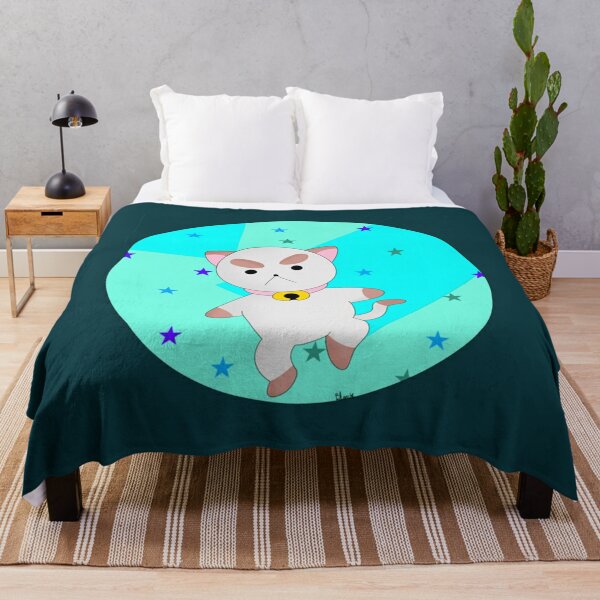 Bee and PuppyCat design 1   Throw Blanket RB1807 product Offical bee and puppycat Merch