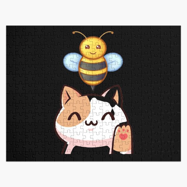 Bee And Puppycat Sticky     Jigsaw Puzzle RB1807 product Offical bee and puppycat Merch