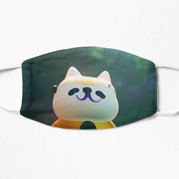 Bee and puppycat Flat Mask RB1807 product Offical bee and puppycat Merch